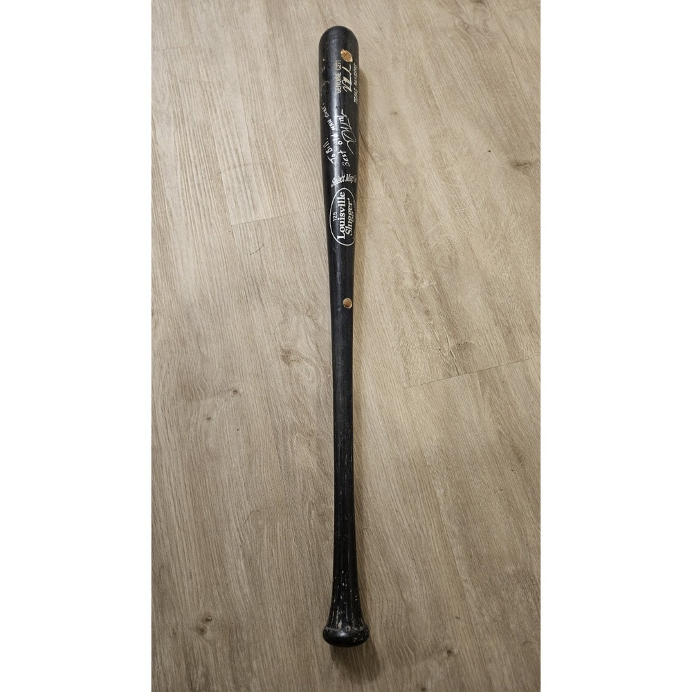 Vintage Louisville Slugger 125 Genuine C271 Baseball Bat Texas Ranger Signed